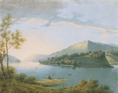 Paesaggio lungo il Reno da Joseph August Knip